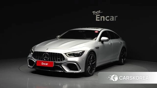 Mercedes-Benz AMG GT 2020 Серебристо-серый из Кореи
