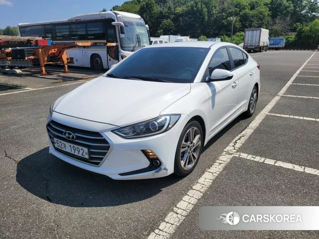 Hyundai Avante AD 2018 Белый из Кореи