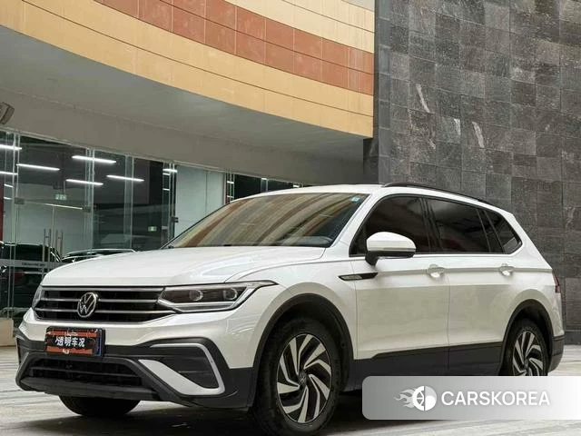 Volkswagen Tiguan L 2022 Белый из Китая