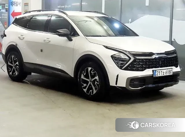 Kia Sportage 5th Generation Hybrid 2024 Белый из Кореи