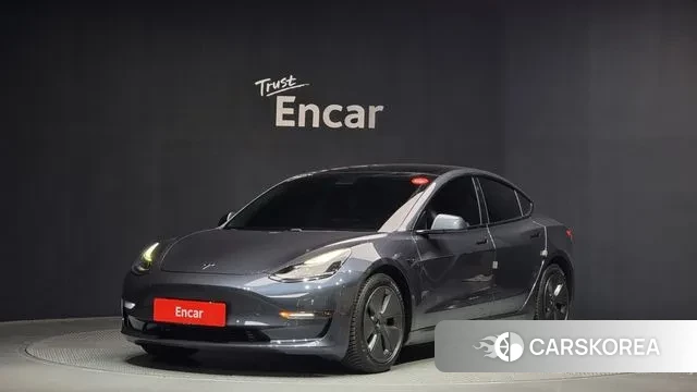 Tesla Model 3 2021 Серый из Кореи