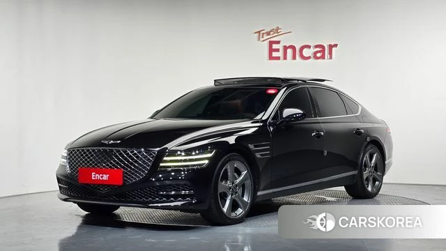 Genesis G80 (RG3) 2021 Черный из Кореи