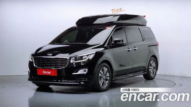 Kia The New Carnival 2018 Черный из Кореи