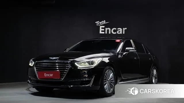 Genesis EQ900 2018 Черный из Кореи