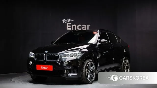 BMW X6M (F16) 2018 Черный из Кореи