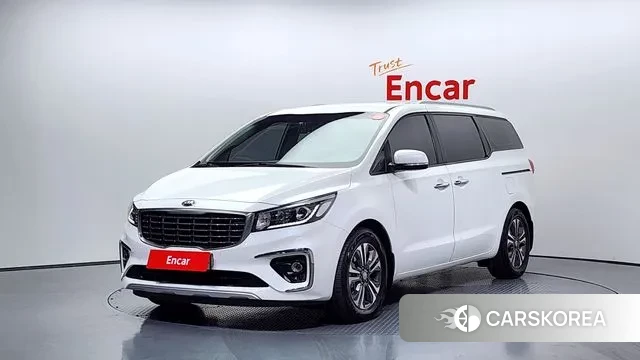 Kia The New Carnival 2018 Белый из Кореи