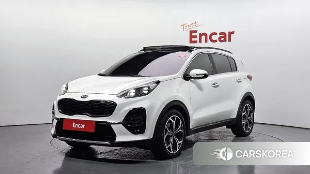 Kia Sportage The Bold 2018 Белый из Кореи