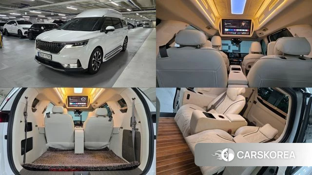 Kia Carnival 4th generation 2022 Белый из Кореи