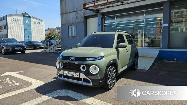 Hyundai Casper 2022 Светло-зеленый из Кореи