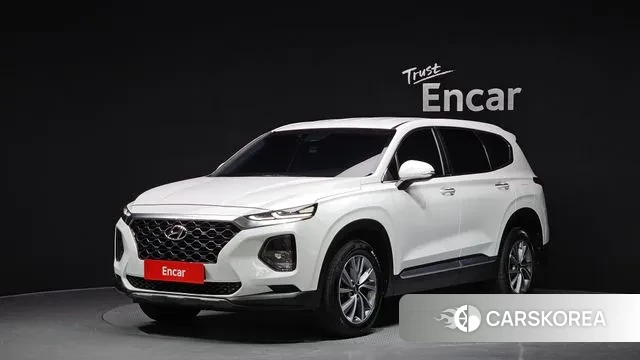Hyundai Santa Fe TM 2019 Белый из Кореи