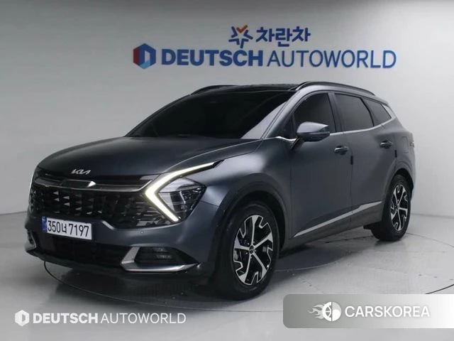 Kia Sportage 5th Generation Hybrid 2022 Серый из Кореи