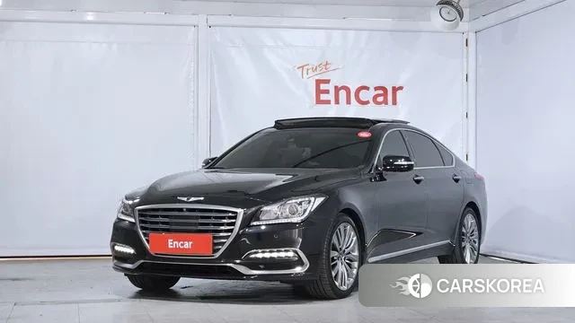 Genesis G80 2018 Черный из Кореи