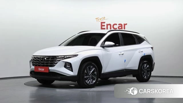 Hyundai Tucson (NX4) 2021 Белый из Кореи