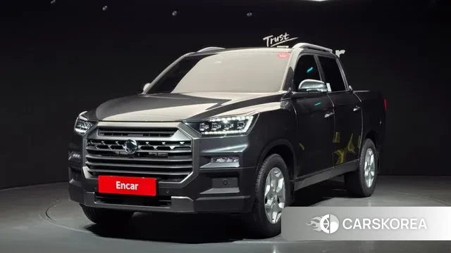 Ssangyong The New Rexton Sport 2024 Серый из Кореи