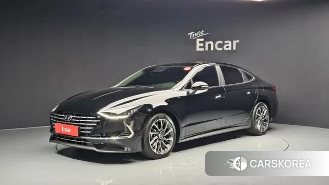 Hyundai Sonata Hybrid (DN8) 2023 Черный из Кореи