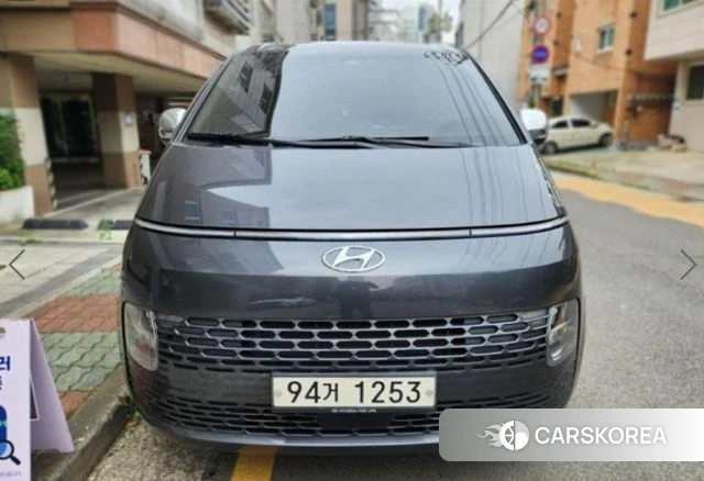 Hyundai Staria 2021 Серый из Кореи