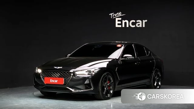 Genesis G70 2019 Черный из Кореи