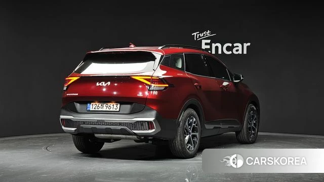 Kia Sportage 5th Generation Hybrid 2022 Красный из Кореи