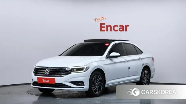 Volkswagen 7th Generation of Jetta 2021 Белый из Кореи