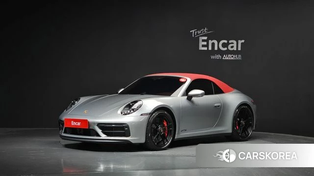 Porsche 911(992) 2023 Серебристо-серый из Кореи