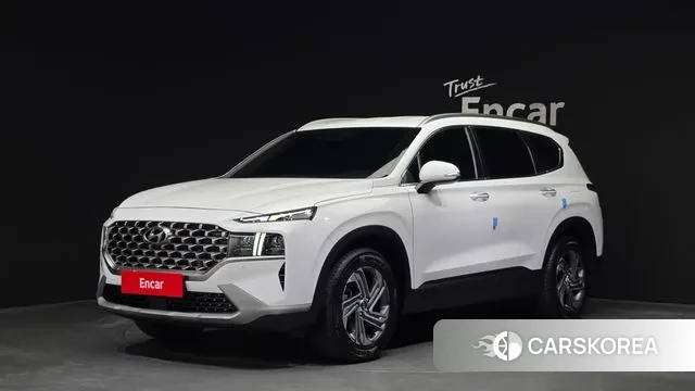 Hyundai The New Santa Fe 2021 Белый из Кореи