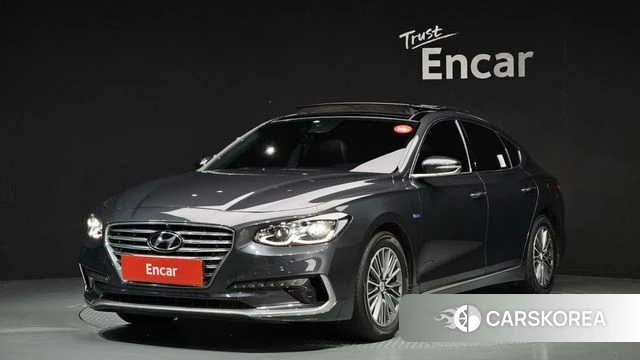 Hyundai Grandeur IG Hybrid 2019 Серый из Кореи