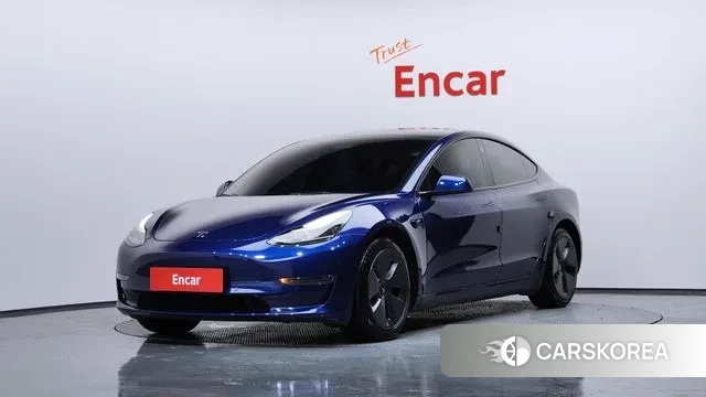 Tesla Model 3 2022 Синий из Кореи