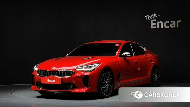 Kia Stinger Meister 2021 Красный из Кореи