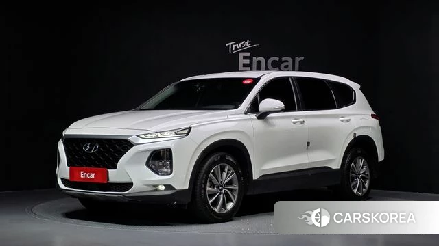 Hyundai Santa Fe TM 2018 Белый из Кореи