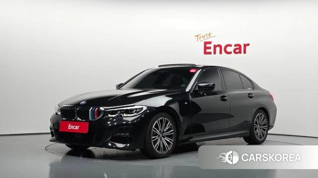 BMW 3 Series (G20) 2022 Черный из Кореи