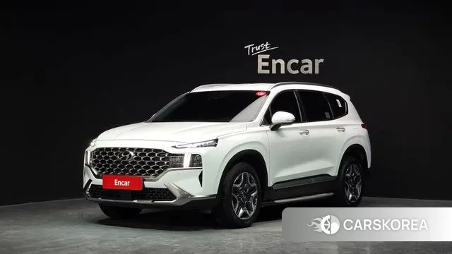 Hyundai The New Santa Fe 2022 Белый из Кореи
