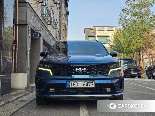 Kia Sorento 4th Generation 2021 Синий из Кореи