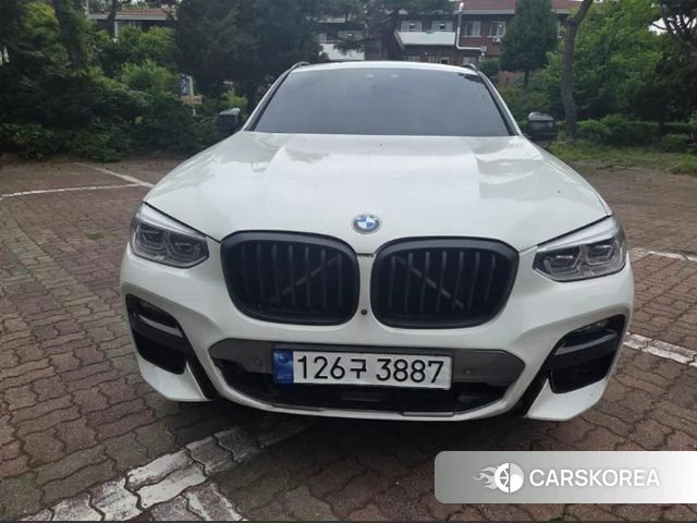 BMW X4 (G02) 2021 Белый из Кореи