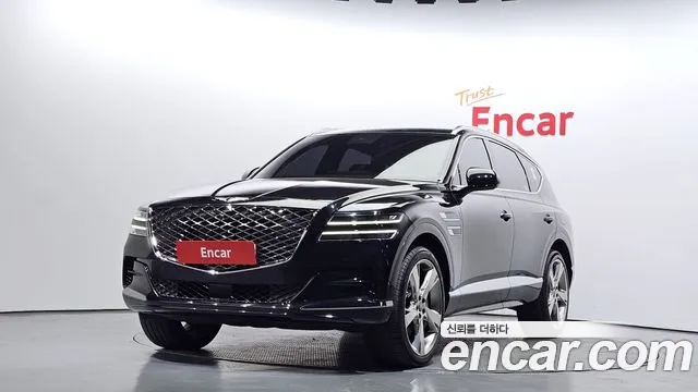 Genesis GV80 2022 Черный из Кореи