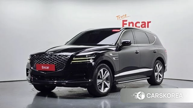Genesis GV80 2021 Черный из Кореи