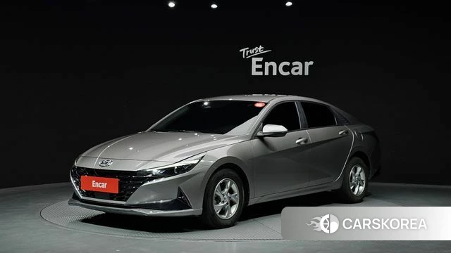Hyundai Avante (CN7) 2020 Серебристо-серый из Кореи