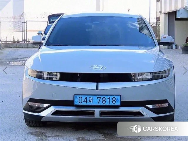 Hyundai Ionic 5 2022 Серебристо-серый из Кореи