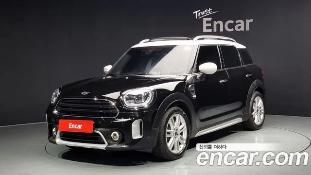 Mini Cooper Countryman 2021 Черный из Кореи