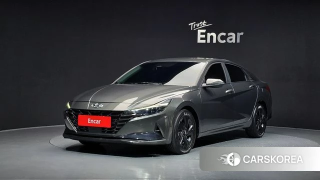 Hyundai Avante (CN7) 2022 Серый из Кореи