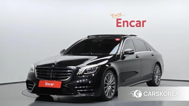 Mercedes-Benz S-Class W222 2020 Черный из Кореи