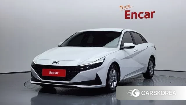 Hyundai Avante (CN7) 2020 Белый из Кореи