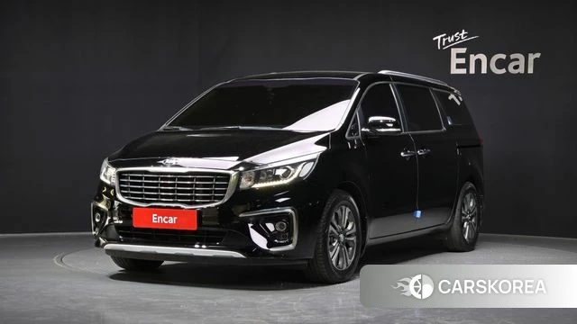 Kia The New Carnival 2019 Черный из Кореи