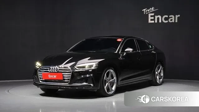 Audi A5 (F5) 2019 Черный из Кореи