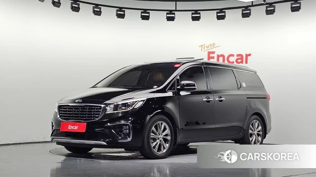 Kia The New Carnival 2018 Черный из Кореи