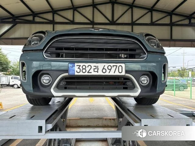 Mini Cooper Countryman 2023 Темно-зеленый из Кореи