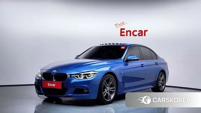 BMW 3 Series (F30) 2018 Синий из Кореи