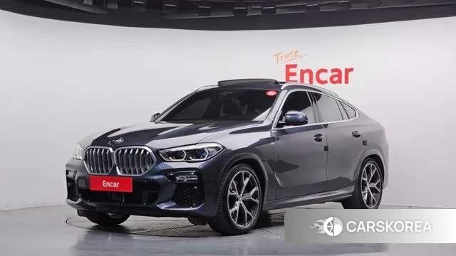 BMW X6 (G06) 2021 Серый из Кореи