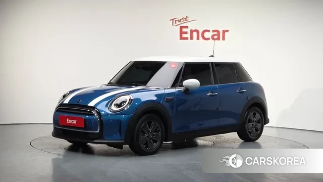 Mini Cooper 2021 Синий из Кореи