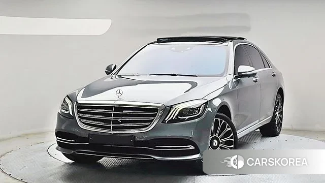 Mercedes-Benz S-Class W222 2020 Серый из Кореи
