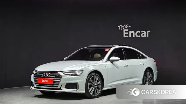 Audi A6 (C8) 2023 Белый из Кореи